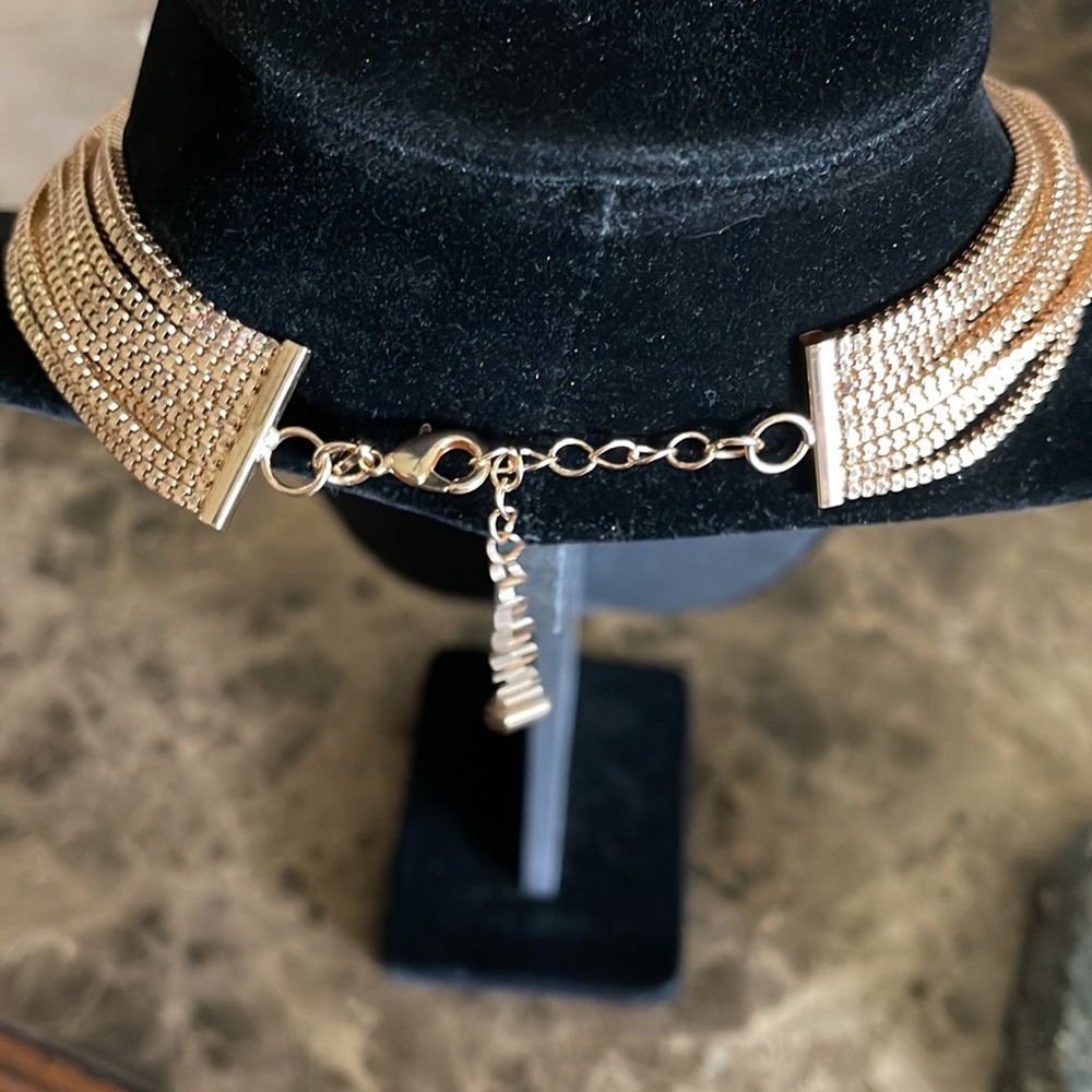 - Fabulous Statement Necklace Chains Chains Chain… - image 8